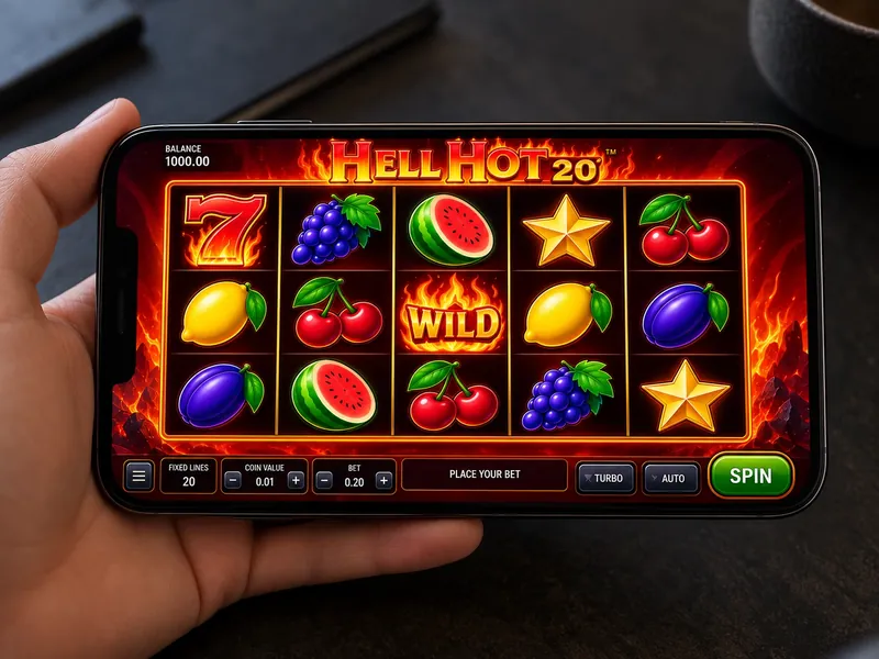 Hell Hot 20 na smartfonie